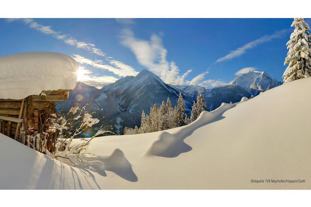 Ferienwohnung Haus Gaisberger Mayrhofen Exterior foto